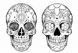 Image result for Sugar Skull Tattoo