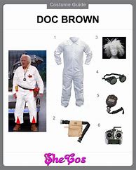 Image result for Doc Brown Costume Adult