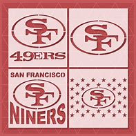 Image result for 49ers Stencil