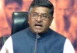 Image result for Ravi Shankar Prasad