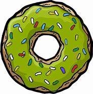 Image result for The Simpsons Donut Head Transparent