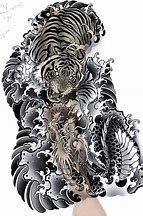 Image result for Tiger Tattoo Drawings and Sketches