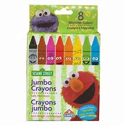 Image result for Sesame Street Telly Crayons