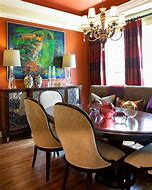 Image result for Dining Rooms with Plum Coloured Walls