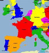 Image result for Detailed Map Western Europe