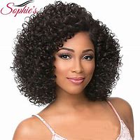 Image result for Natural Curly Hair Wigs