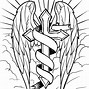 Image result for Female Angel Line Art