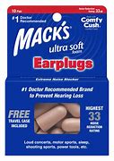 Image result for Mack's Ear Plugs