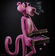 Image result for Pink Panther Smoking