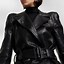 Image result for Balenciaga Leather Trench Coat