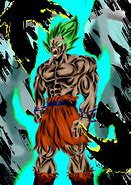 Image result for Super Saiyan Goku Dbl