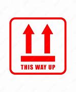 Image result for This Way Up Only Sign