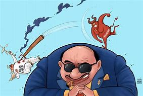 Image result for Mega-Corporation Greed Cartoon