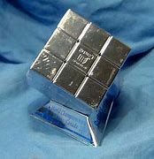 Image result for Silver Rubik's Cube