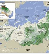 Image result for Russia Physical Geography Map