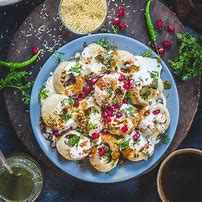 Image result for Dahi Puri Images