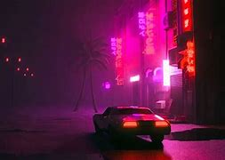 Image result for Dark Synthwave City Wallpaper