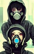 Image result for Anime Boy with Gas Mask