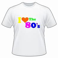 Image result for 80s Playlist T-Shirt