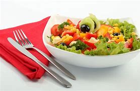 Image result for Salad in Big Plate Wallpaper