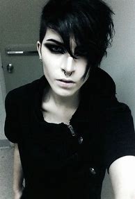 Image result for Goth Boy with Blonde Hair