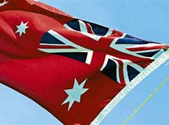 Image result for Red Flag with Southern Cross Ensign