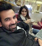 Image result for Zaheer Khan Long Hair