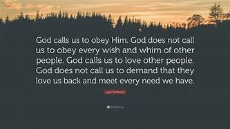 Image result for Obey Him