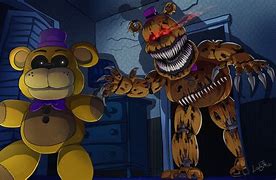 Image result for Nightmare Fred Bear Meme