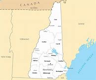 Image result for New Hampshire State Map