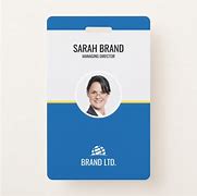 Image result for Employee Badge ID Card Template