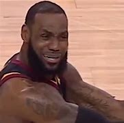 Image result for LeBron Crying Face