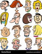 Image result for Cartoon People Faces