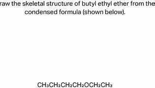 Image result for Condensed Formula of Ethyl Ether