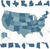 Image result for Individual State Maps