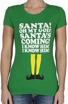 Image result for Santa He Knows Shirt