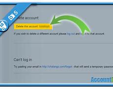 Image result for Delete My Account in Chatblink