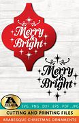 Image result for Free Arabesque Christmas Ornament SVG