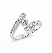 Image result for White Gold Toe Ring