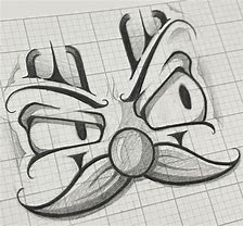 Image result for Sharp Chicano Graffiti Sketch