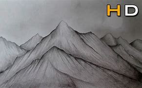 Image result for Mountain Shading Drawing