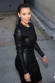 Image result for Kim Kardashian Leather