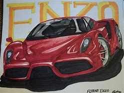 Image result for Ferrari Enzo Drawing