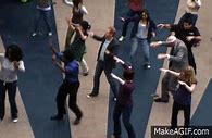 Image result for Flash Mob Dance GIF