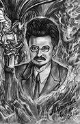 Image result for Leon Trotsky Art