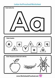 Image result for ABC Worksheets for Preschool PDF