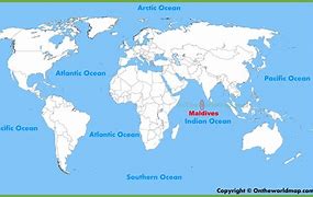 Image result for Map of the World Maldives