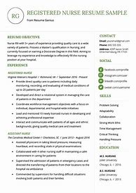 Image result for Resume for Nurses Sample