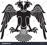 Image result for Double Headed Eagle Crest Shield Vector