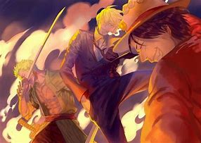 Image result for Fire Sanji Demon Zoro